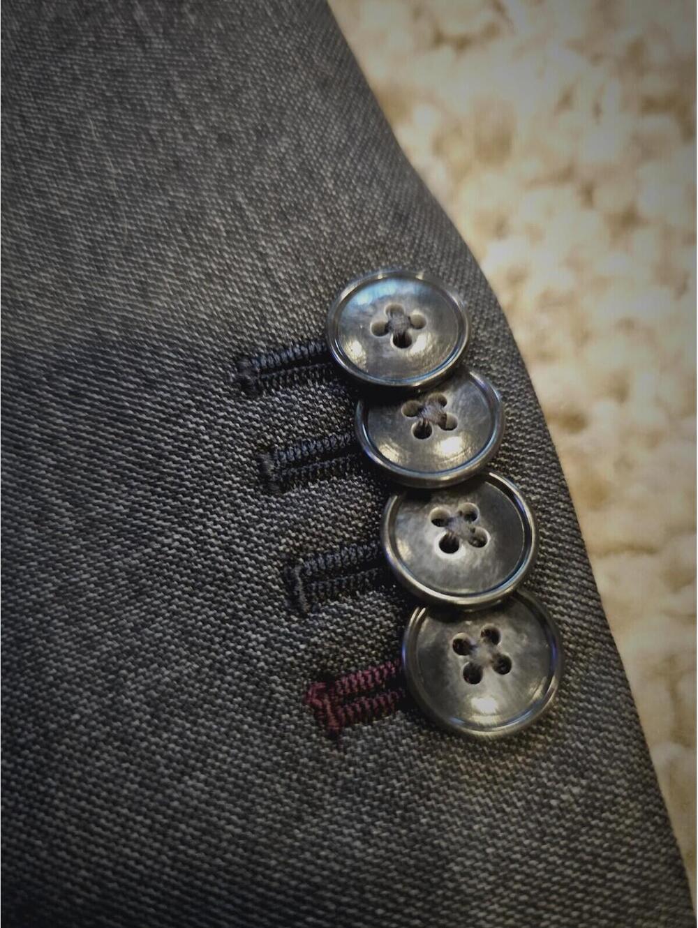 Vitale Barberis Canonico Blazer 44S Lazio Made In Italy - Picture 6 of 11